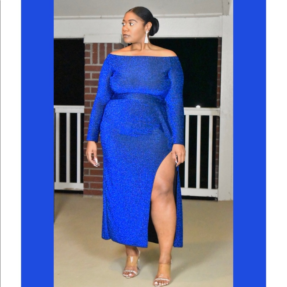 Sparkling Blue Dress